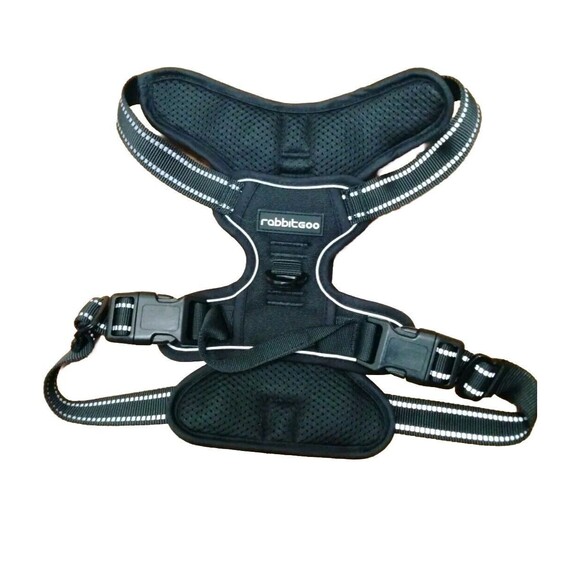 rabbitgoo M Dog Harness Non-Pull  2 Leash Clips Adjustable Pet Vest Reflective M - Picture 1 of 1